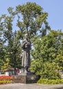 Monument to the Russian and Ukrainian wandering philosopher, poet, fabulist and teacher Grigory Skovoroda.