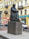 Monument To writer Fyodor Dostoevsky Royalty Free Stock Photo