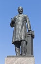 Monument to A.S. Popov on Kamennoostrovsky Avenue in the city of St. Petersburg