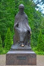 Monument to Sabbas Storozhevsky in Zvenigorod, Russia Royalty Free Stock Photo