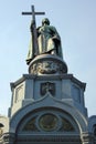 Monument to Saint Prince Volodymyr in Kiev, Ukraine