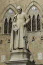 Monument to Salusto Bandini in Siena, Italy