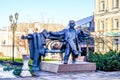 Monument to Samchuk in Rivne, Ukraine