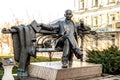 Monument to Samchuk in Rivne, Ukraine