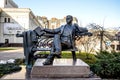 Monument to Samchuk in Rivne, Ukraine