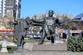 Monument to Samchuk in Rivne, Ukraine