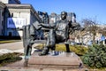 Monument to Samchuk in Rivne, Ukraine