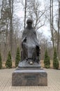 Monument to Savva Storozhevsky. Savvino-Storozhevsky monastery. Zvenigorod Royalty Free Stock Photo