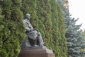 Monument to the scientist-mechanic and engineer Yevgeny Paton in the Polytechnic Park