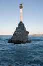 Monument to scuttled Russian ships Royalty Free Stock Photo