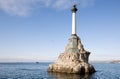 Monument to scuttled Russian ships Royalty Free Stock Photo