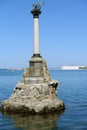 Monument to the Scuttled Warships in Sevastopol Royalty Free Stock Photo