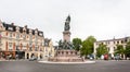 Monument to the seige and defence of Saint Quentin in 1557 in Saint Quentin, Aisne, France