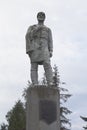 Monument to Semyon Dezhnev in Veliky Ustyug, Vologda region