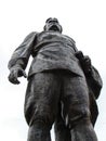 A monument to Sergei Kirov in the Russian city of Kaluga.