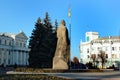 Monument to Sergei Korolev in Zhytomyr, Ukraine