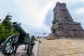 Monument to the Shipka Heroes before the start of the new tourist season Royalty Free Stock Photo