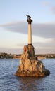 Monument to ships scuttled in Sevastopol. Ukraine Royalty Free Stock Photo