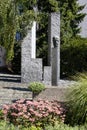 Monument to Sigmund Freud, Pribor town, Moravia, Czech republic Royalty Free Stock Photo