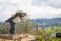 Monument to the silleteros of Antioquia, Colombia