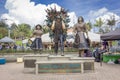 Monument to the silleteros of Antioquia, Colombia