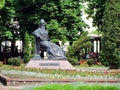 Monument to Simeon of Polotsk in the city of Polotsk.