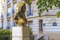 Monument to singer Dalida in Paris