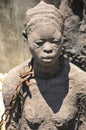 Monument to slaves in Zanzibar Royalty Free Stock Photo