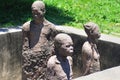 Monument to slaves in Zanzibar Royalty Free Stock Photo