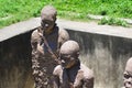 Monument to slaves in Zanzibar Royalty Free Stock Photo