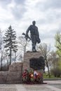 Monument to soldiers-internationalists on Poklonnaya Hill. Moscow city