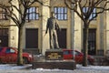 Monument to Soviet artist Andrei Mylnikov