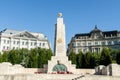 Monument to the Soviet Red Army, Liberty square, Budapest, Hungary Royalty Free Stock Photo