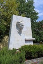 Monument to Soviet writer Nikolai Ostrovsky in Sochi