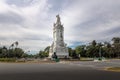 Monument to the Spaniards Monumento de los Espanoles in Palermo - Buenos Aires, Argentina Royalty Free Stock Photo