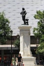 Monument to the Spanish artist Diego Velasquez in the center of Seville