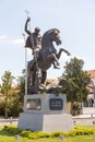 Monument to St. George the Victorious in Pomorie, Bulgaria Royalty Free Stock Photo