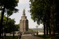 The monument to St. Vladimir the Baptist of Russia Royalty Free Stock Photo