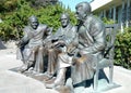 Monument to Stalin, Churchill and Roosevelt.