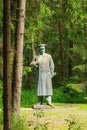 The monument to Stalin in Grutas Park