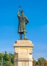 Monument to Stefan cel Mare in Chisinau, Moldova Royalty Free Stock Photo