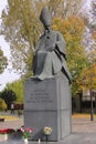 Monument to Stefan Wyszynski in Warsaw, Poland