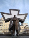 Monument to Stepan Bandera in Ivano-Frankivsk.