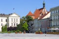 Monument to the Struggle and Martyrdom of Bydgoszcz Land situated on Old Market Square, Bydgoszcz Cathedral, Bydgoszcz, Poland