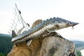 Monument to the sturgeon according to the story of the writer Astaviev - \