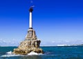 Monument to sunken ships Royalty Free Stock Photo