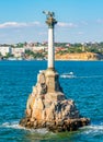 Monument to Sunken Ships in Sevastopol, Crimea peninsula