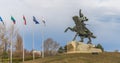 Monument to Suvorov in Tiraspol, Moldova