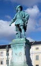 Monument to swedish king Gustav II Adolf Royalty Free Stock Photo