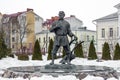 Monument to the Tambov peasant. The city of Tambov.